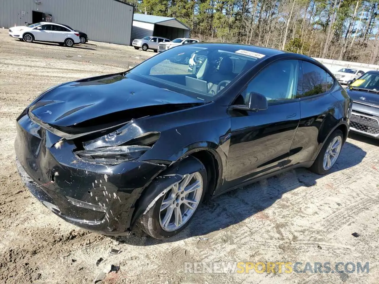1 Фотография поврежденного автомобиля 7SAYGAEE5NF378867 TESLA MODEL Y 2022