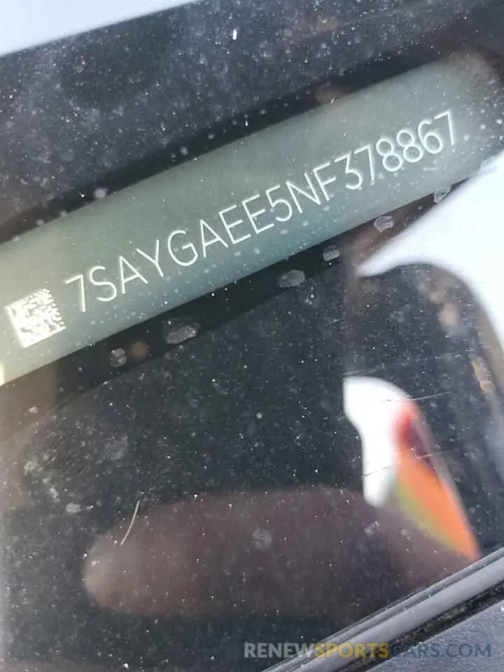 12 Фотография поврежденного автомобиля 7SAYGAEE5NF378867 TESLA MODEL Y 2022