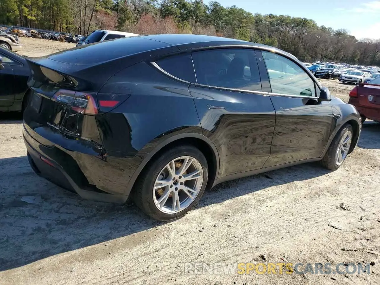 3 Фотография поврежденного автомобиля 7SAYGAEE5NF378867 TESLA MODEL Y 2022