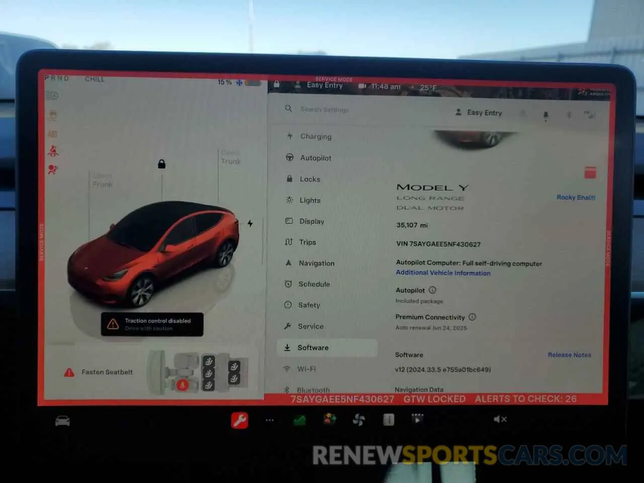 9 Photograph of a damaged car 7SAYGAEE5NF430627 TESLA MODEL Y 2022