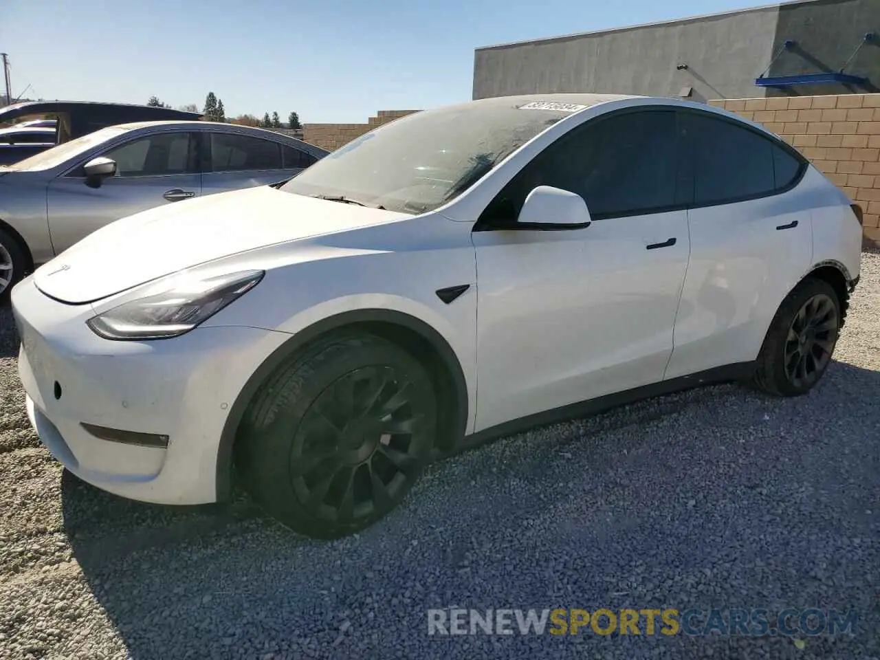 1 Фотография поврежденного автомобиля 7SAYGAEE6NF456296 TESLA MODEL Y 2022
