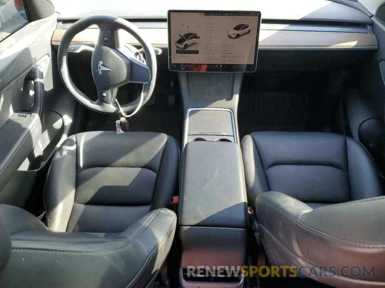 8 Фотография поврежденного автомобиля 7SAYGAEE6NF456296 TESLA MODEL Y 2022