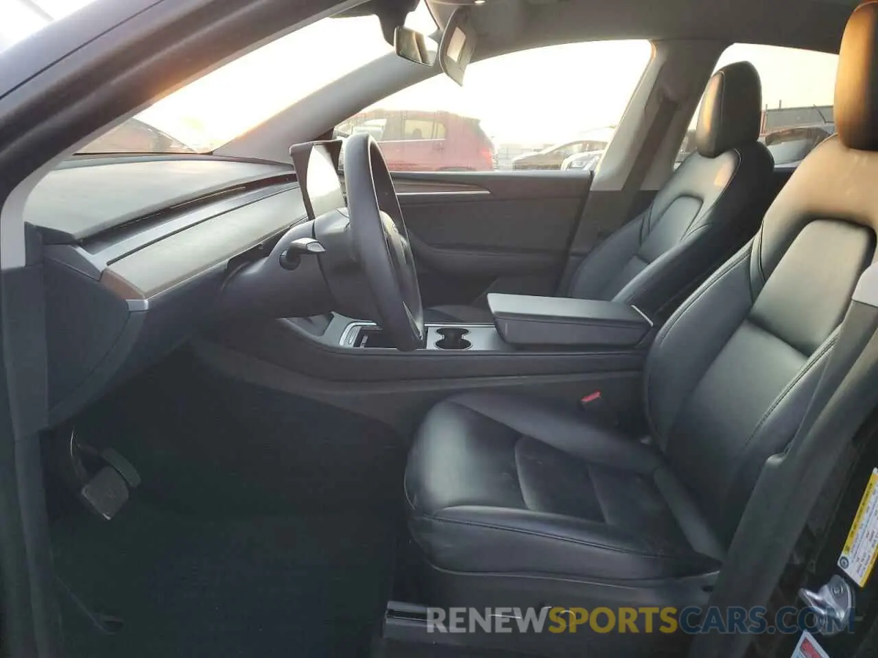 7 Photograph of a damaged car 7SAYGAEE6NF552025 TESLA MODEL Y 2022