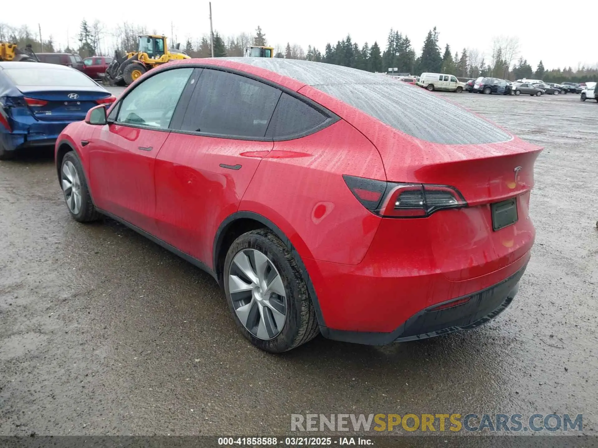 3 Photograph of a damaged car 7SAYGAEE6NF559332 TESLA MODEL Y 2022