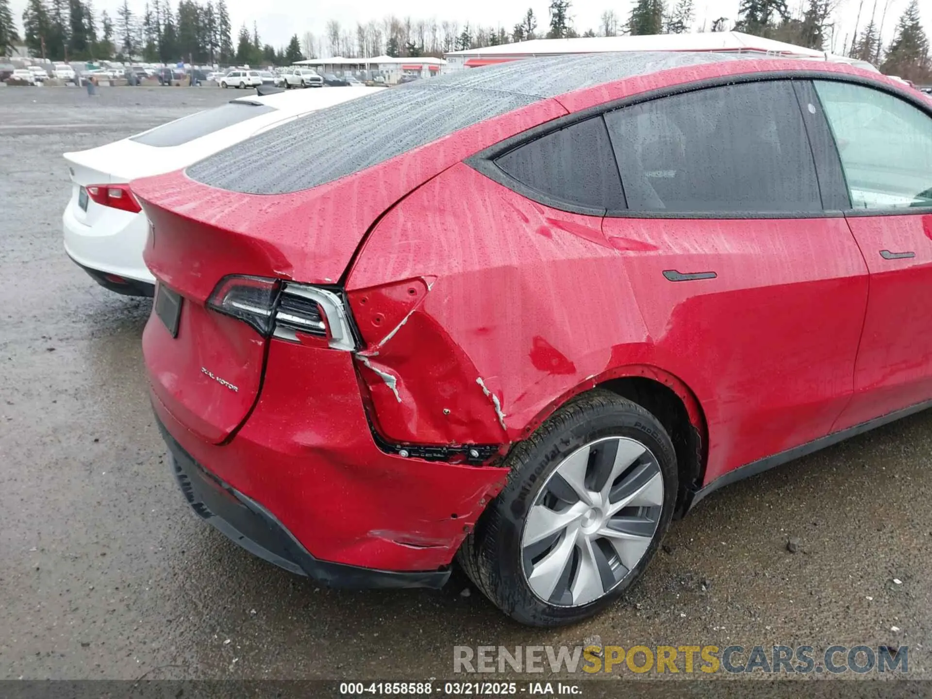 6 Photograph of a damaged car 7SAYGAEE6NF559332 TESLA MODEL Y 2022