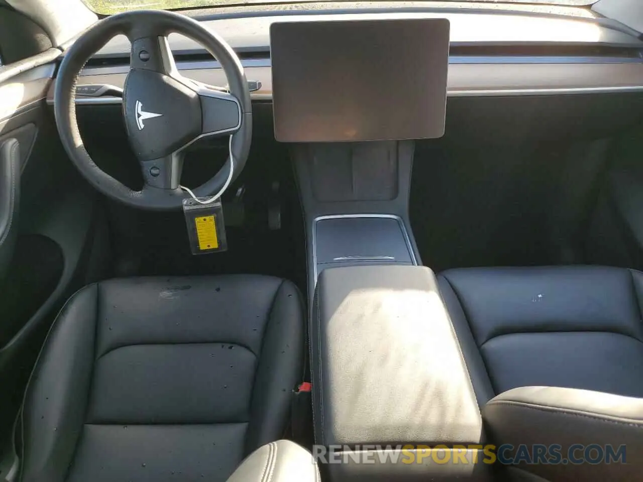 8 Фотография поврежденного автомобиля 7SAYGAEE6NF576132 TESLA MODEL Y 2022