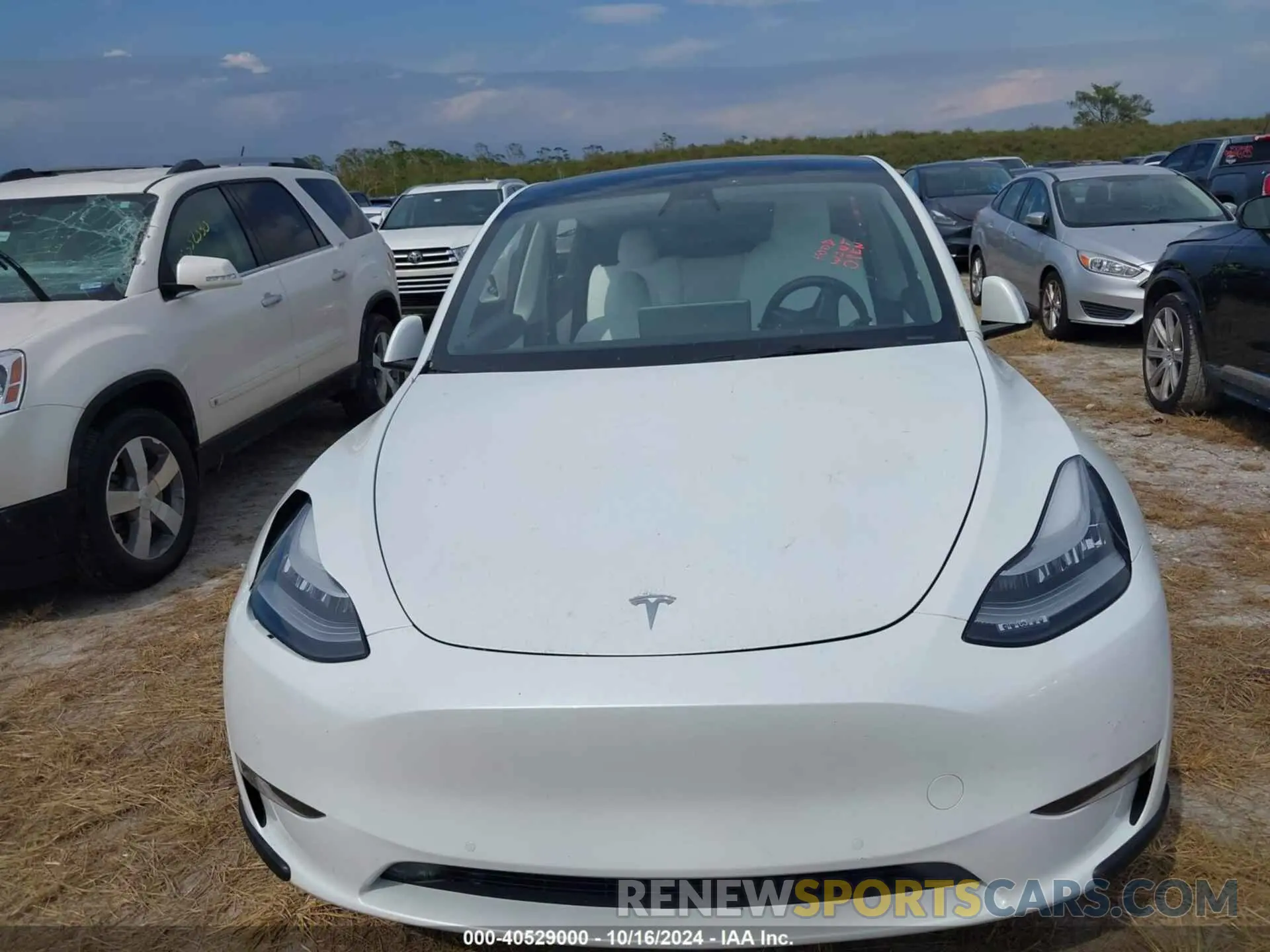 11 Photograph of a damaged car 7SAYGAEE7NF339651 TESLA MODEL Y 2022