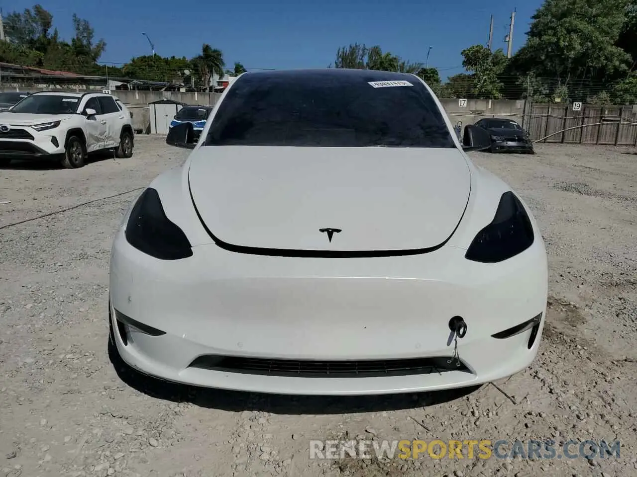 5 Фотография поврежденного автомобиля 7SAYGAEE7NF348088 TESLA MODEL Y 2022