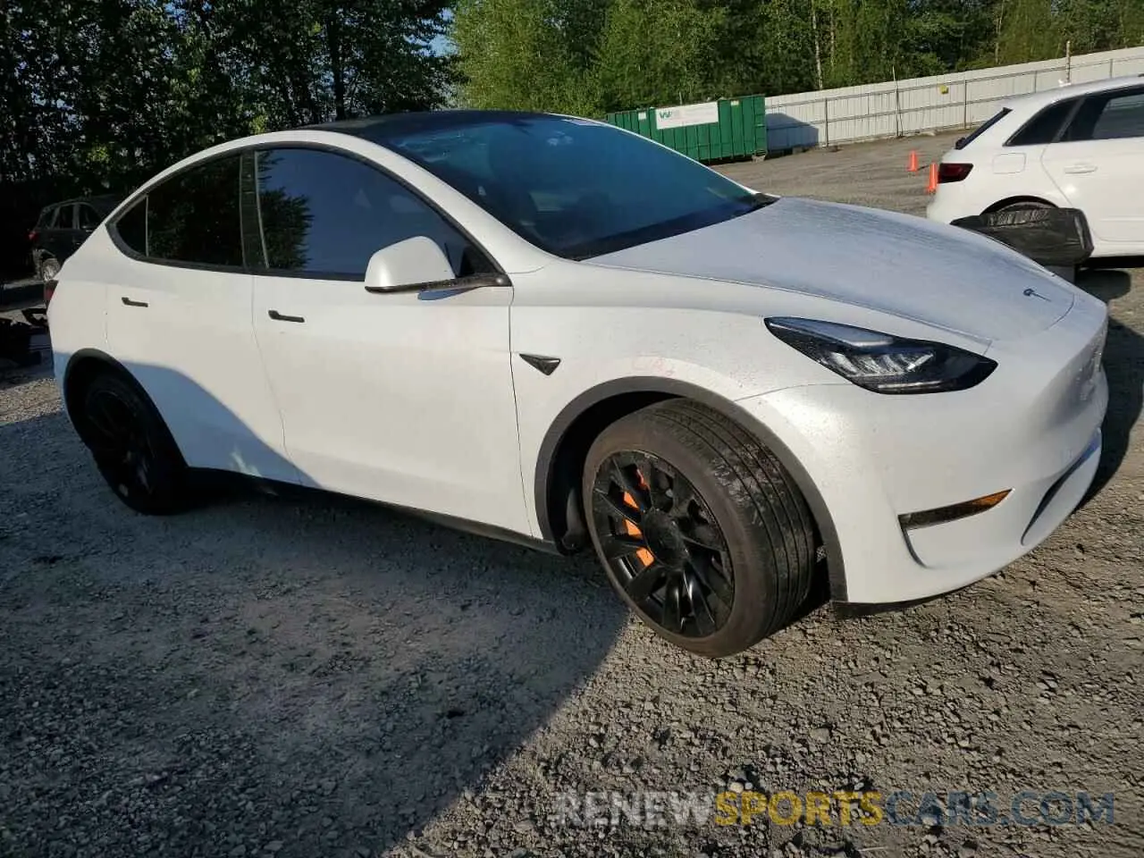 4 Фотография поврежденного автомобиля 7SAYGAEE7NF376795 TESLA MODEL Y 2022