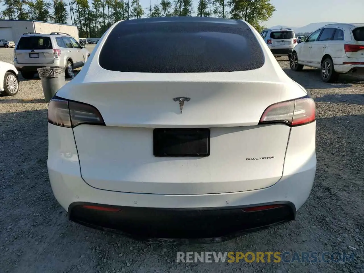 6 Фотография поврежденного автомобиля 7SAYGAEE7NF376795 TESLA MODEL Y 2022