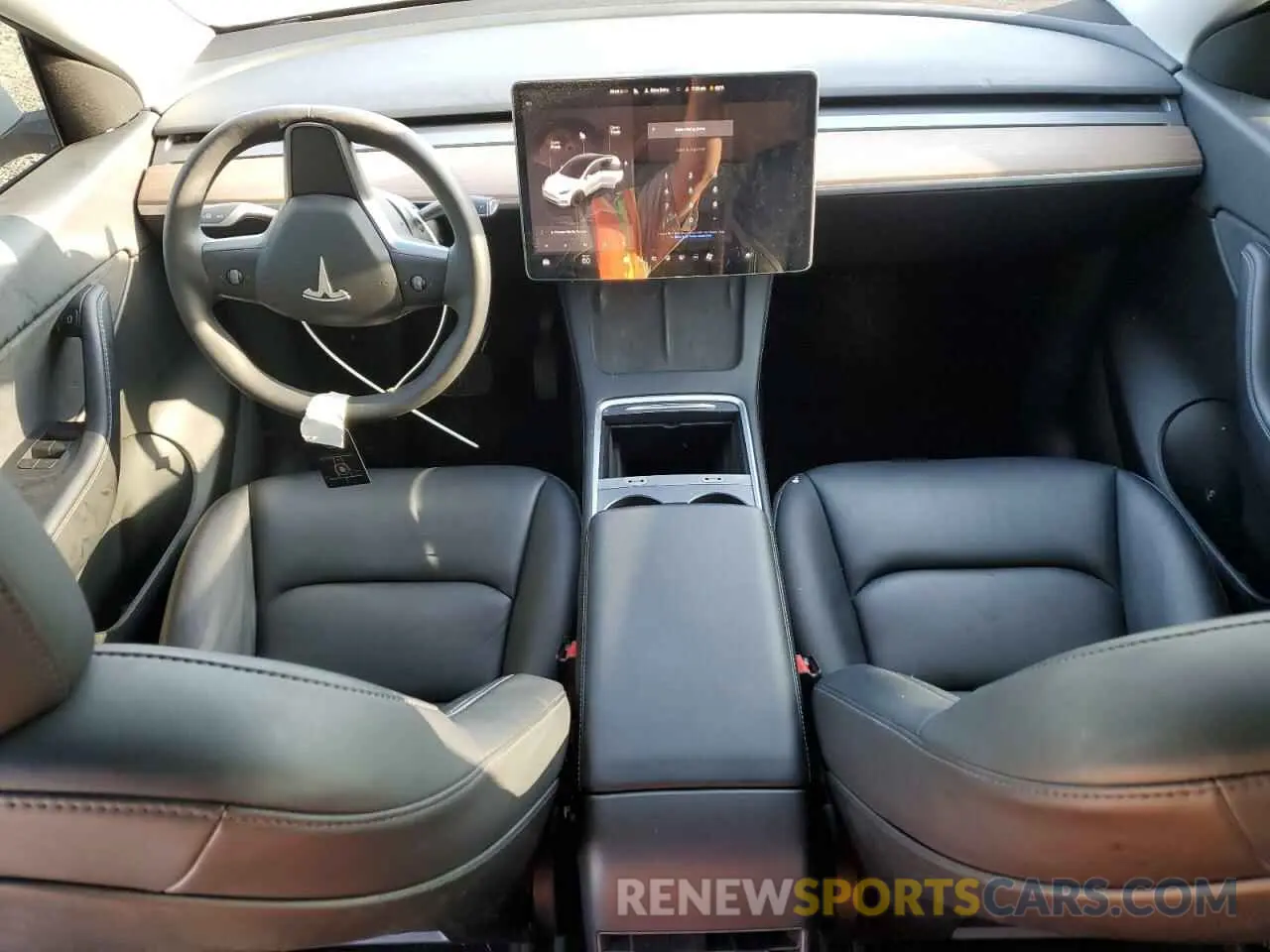 8 Фотография поврежденного автомобиля 7SAYGAEE7NF376795 TESLA MODEL Y 2022