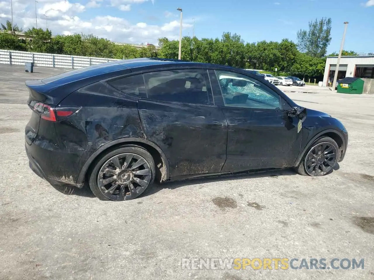 3 Photograph of a damaged car 7SAYGAEE7NF533208 TESLA MODEL Y 2022