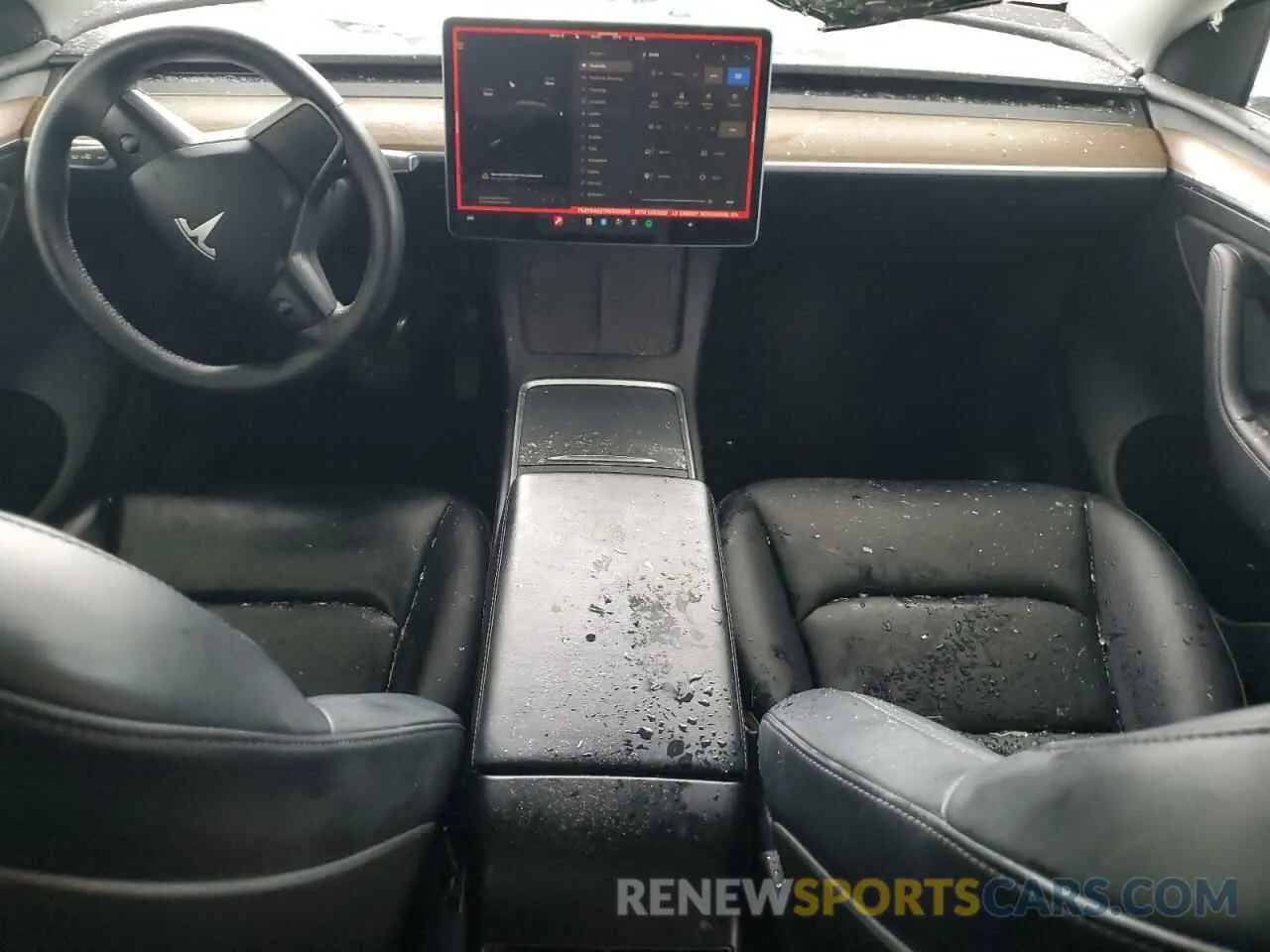 8 Photograph of a damaged car 7SAYGAEE7NF533208 TESLA MODEL Y 2022