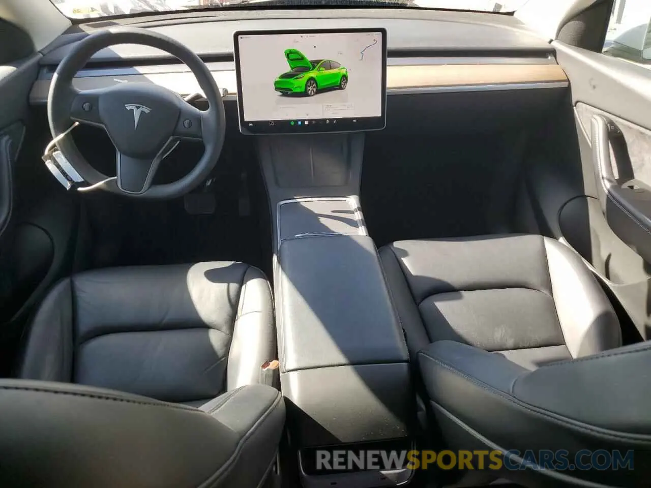 8 Photograph of a damaged car 7SAYGAEE8NF358449 TESLA MODEL Y 2022