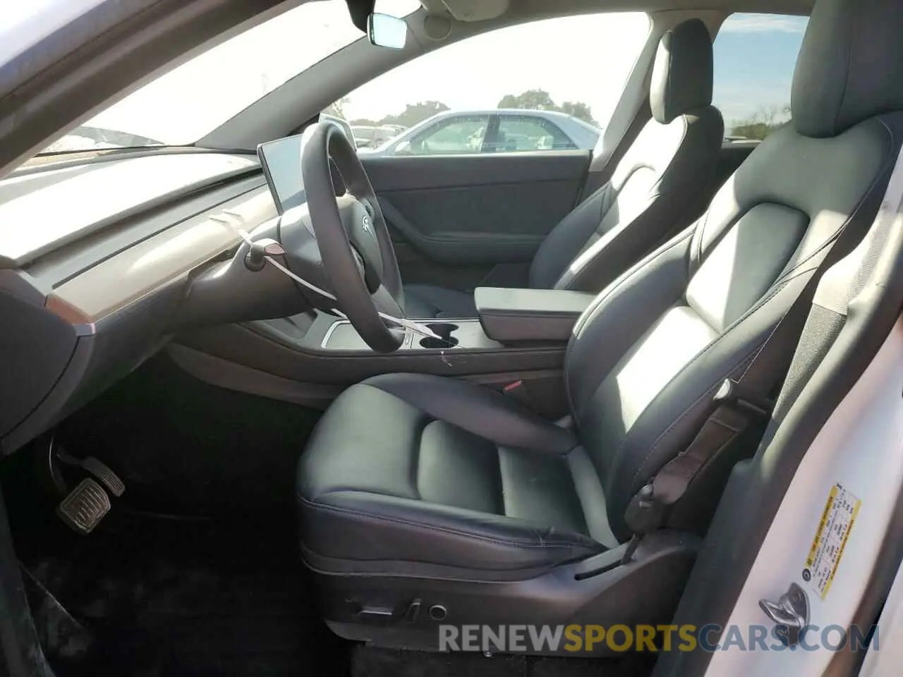 7 Фотография поврежденного автомобиля 7SAYGAEE8NF384436 TESLA MODEL Y 2022