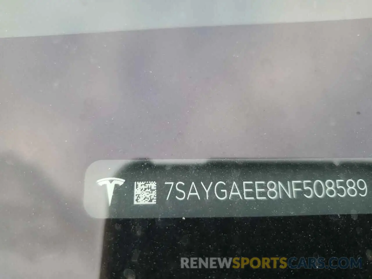 12 Фотография поврежденного автомобиля 7SAYGAEE8NF508589 TESLA MODEL Y 2022