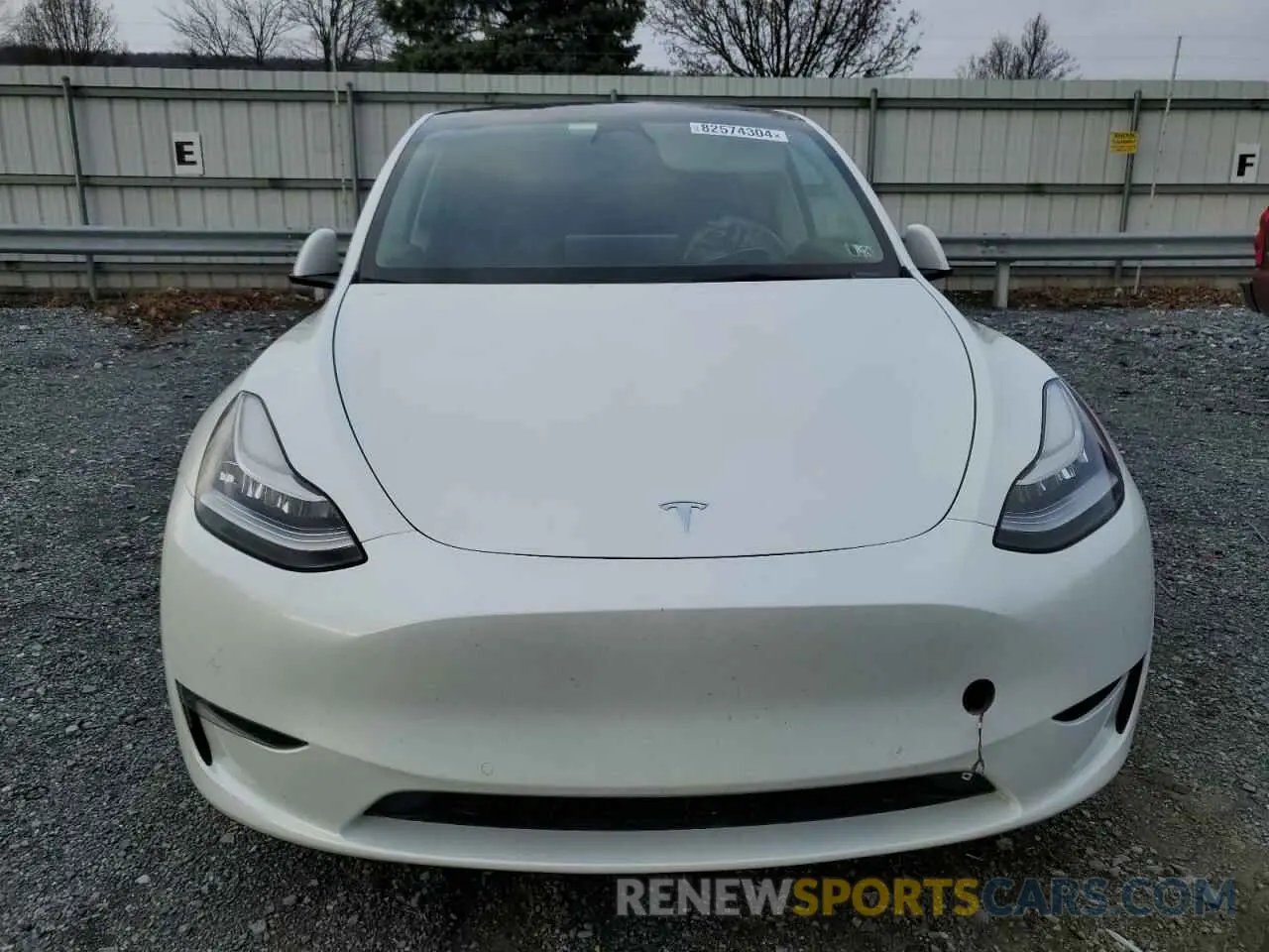 5 Фотография поврежденного автомобиля 7SAYGAEE8NF508589 TESLA MODEL Y 2022