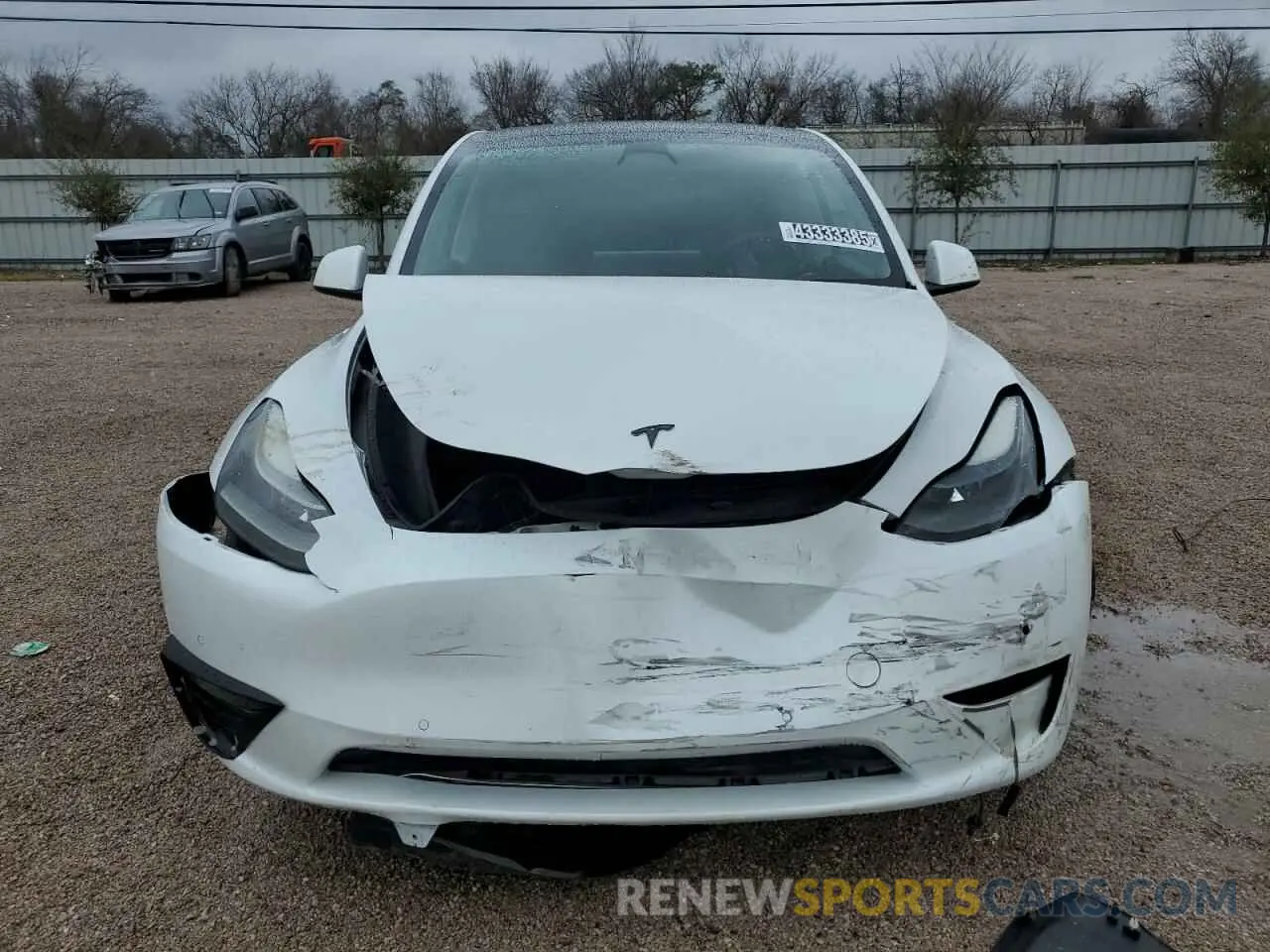 5 Photograph of a damaged car 7SAYGAEE8NF520080 TESLA MODEL Y 2022