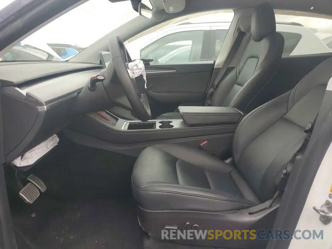 7 Photograph of a damaged car 7SAYGAEE8NF520080 TESLA MODEL Y 2022