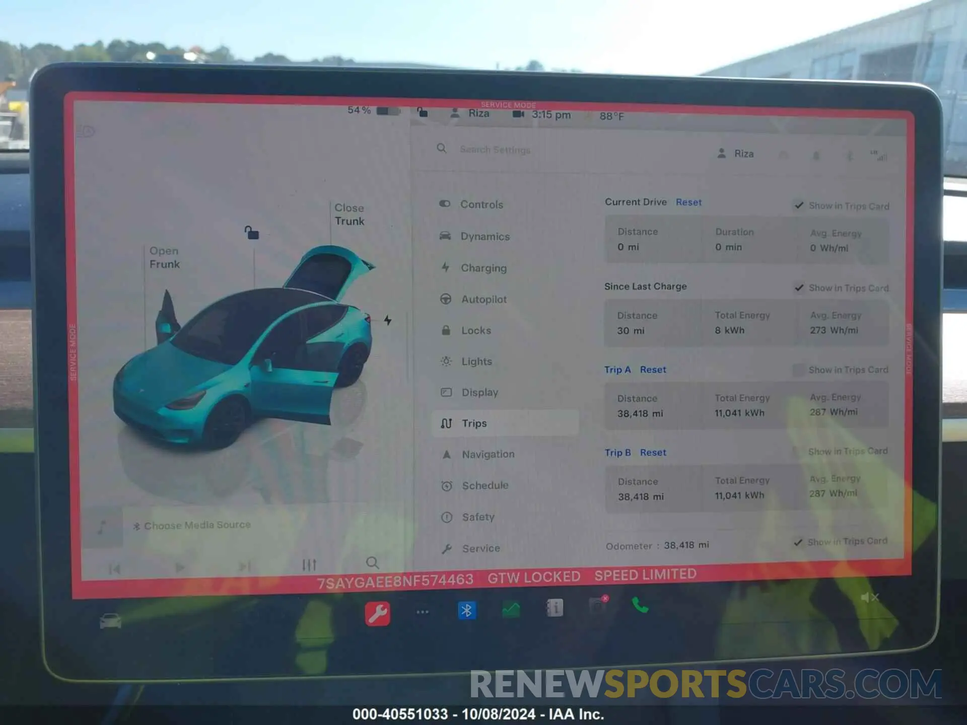 18 Фотография поврежденного автомобиля 7SAYGAEE8NF574463 TESLA MODEL Y 2022
