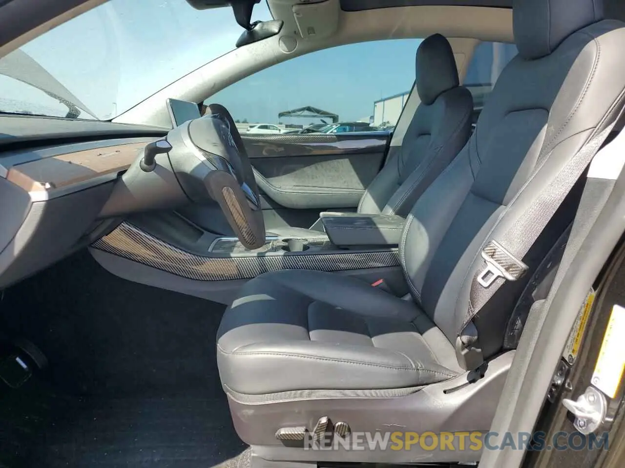 7 Photograph of a damaged car 7SAYGAEE9NF429254 TESLA MODEL Y 2022