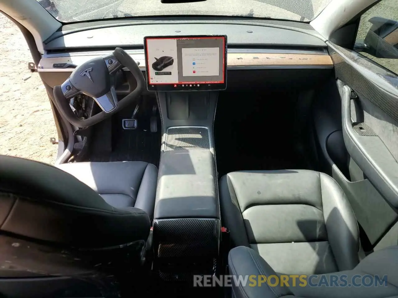 8 Photograph of a damaged car 7SAYGAEE9NF429254 TESLA MODEL Y 2022