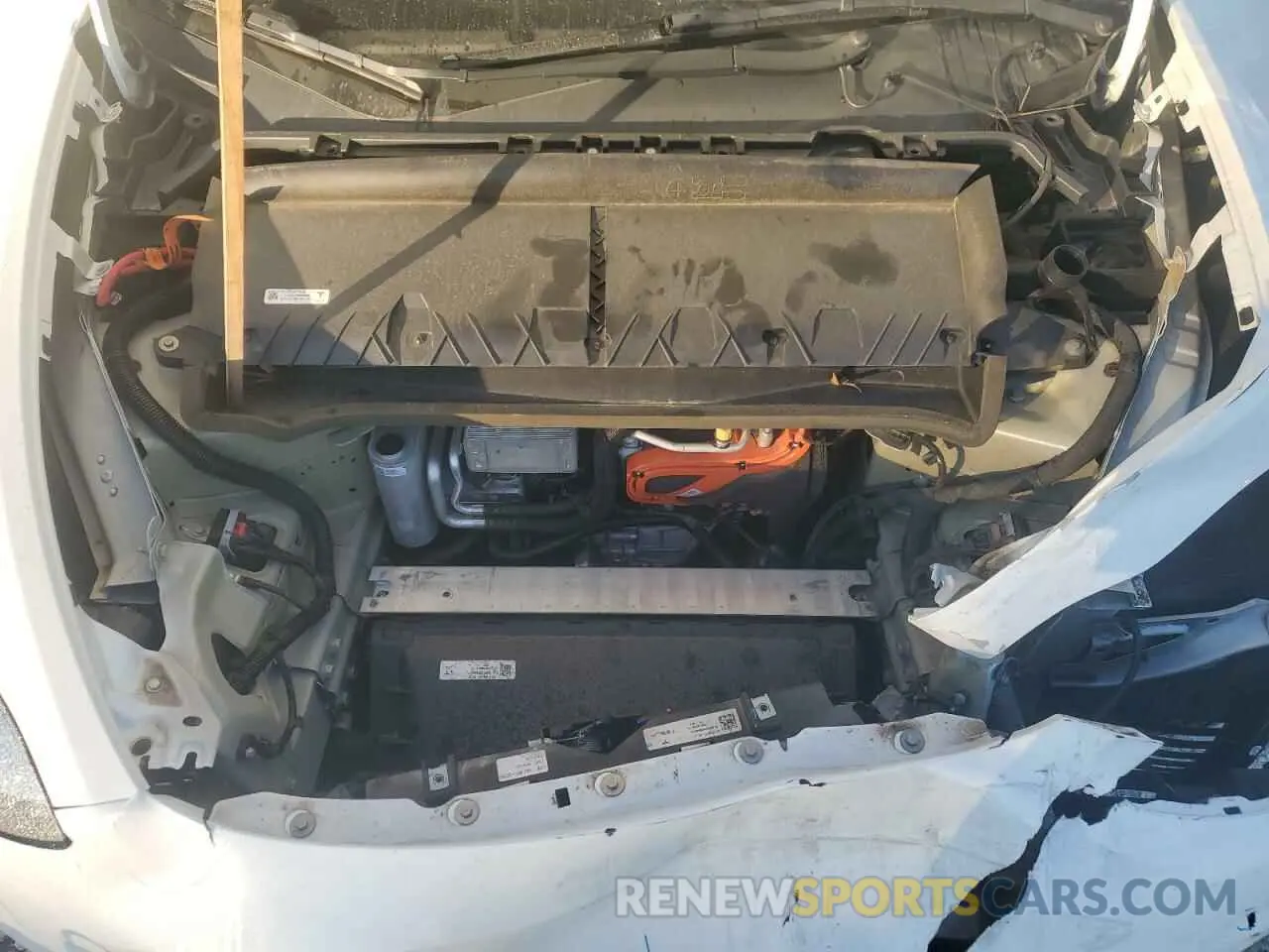 12 Photograph of a damaged car 7SAYGAEEXNF314033 TESLA MODEL Y 2022