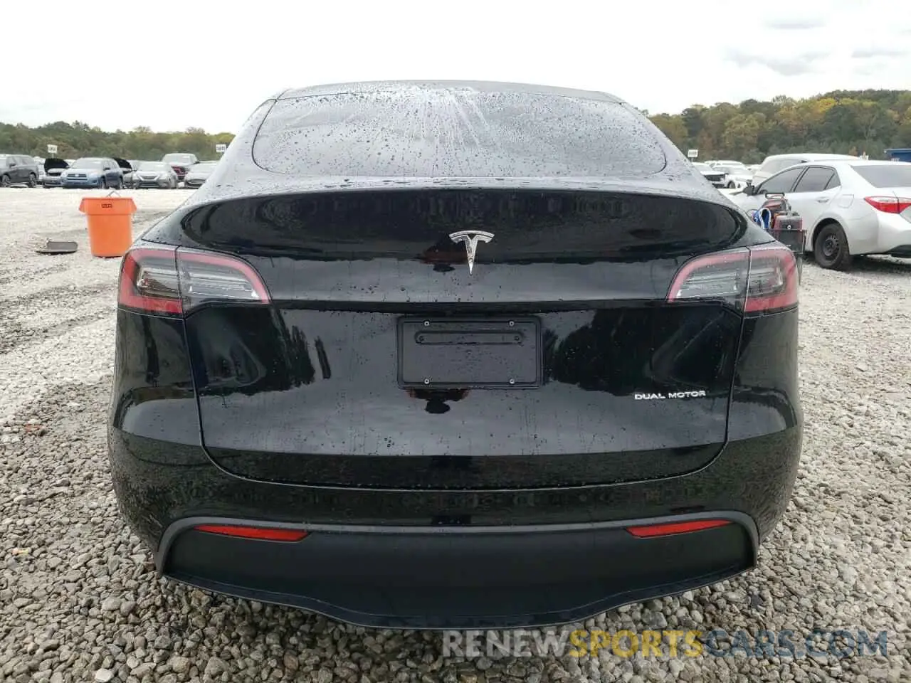 6 Фотография поврежденного автомобиля 7SAYGAEEXNF329874 TESLA MODEL Y 2022