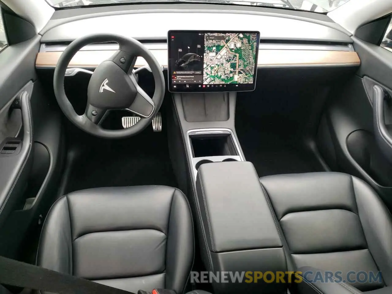 8 Фотография поврежденного автомобиля 7SAYGAEEXNF329874 TESLA MODEL Y 2022