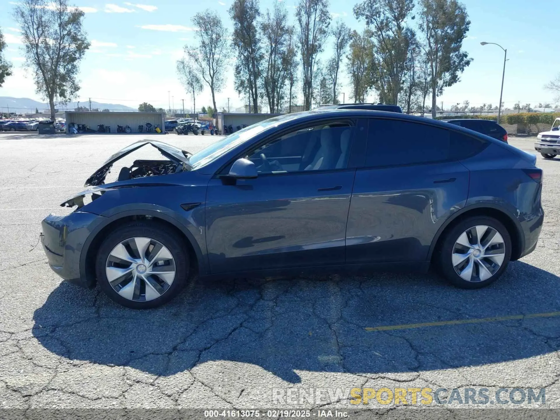 14 Фотография поврежденного автомобиля 7SAYGAEEXNF381389 TESLA MODEL Y 2022