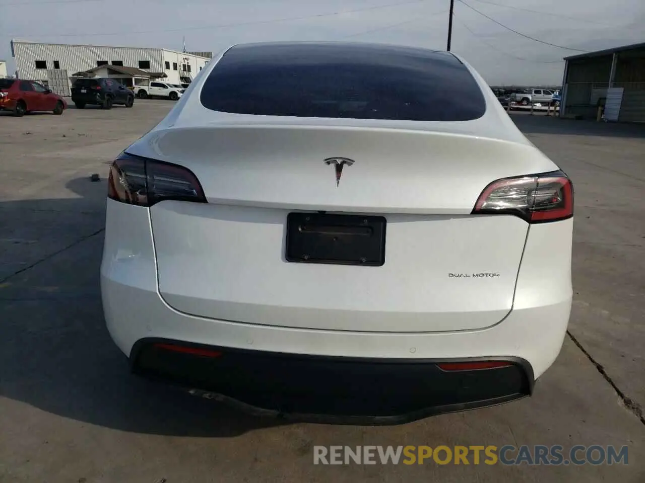6 Фотография поврежденного автомобиля 7SAYGAEEXNF519092 TESLA MODEL Y 2022