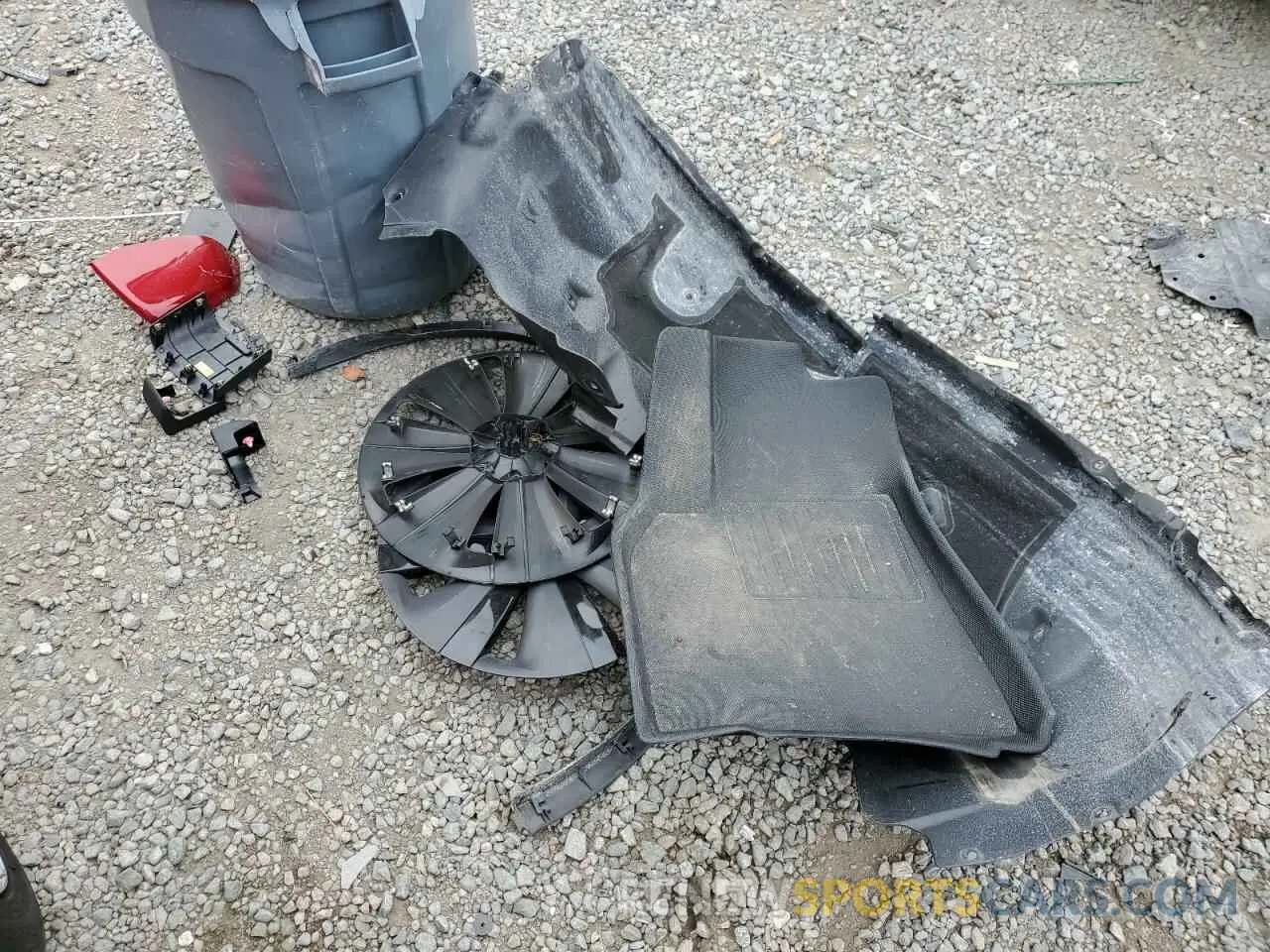 12 Photograph of a damaged car 7SAYGAEEXNF519254 TESLA MODEL Y 2022