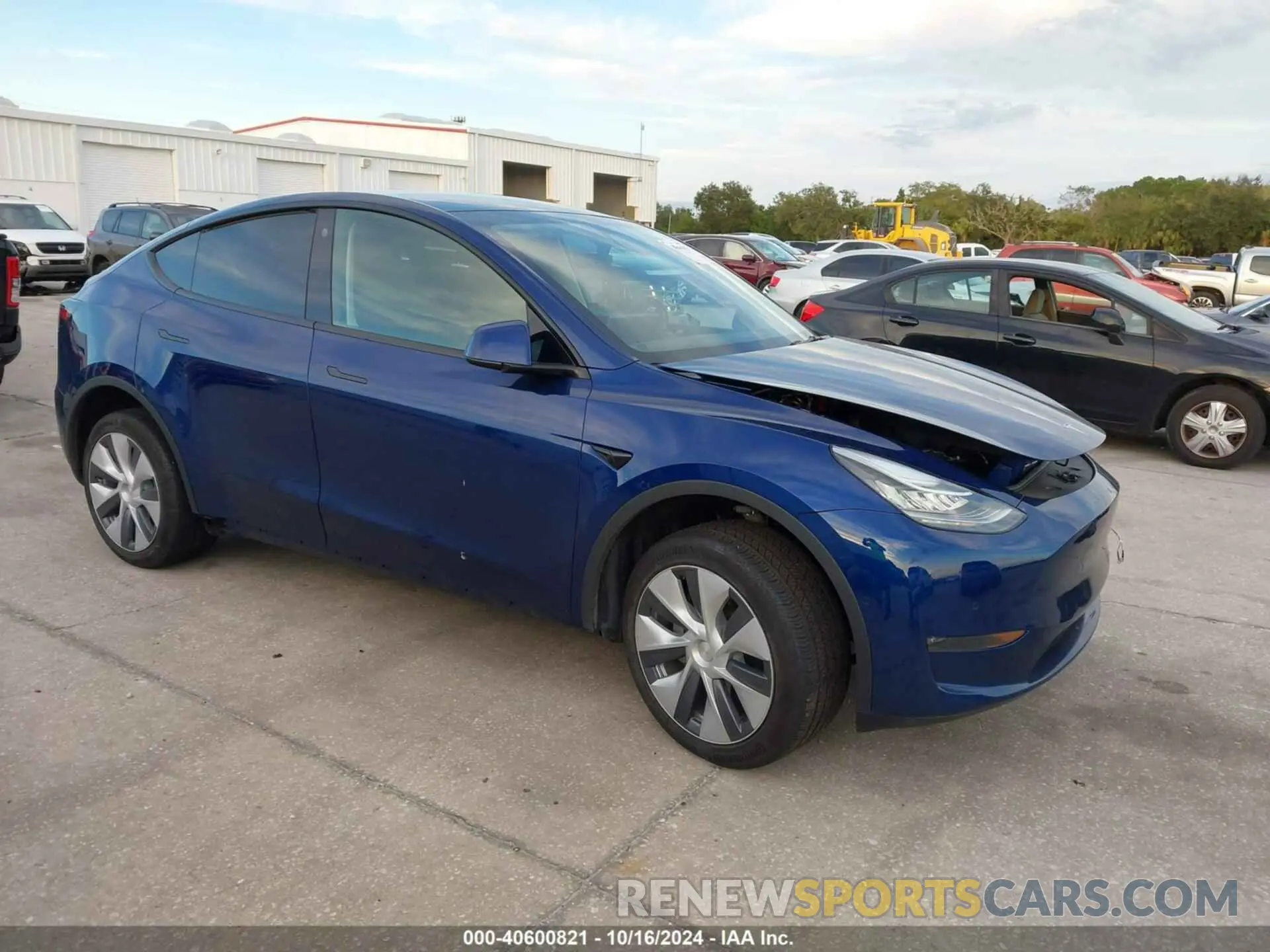 1 Фотография поврежденного автомобиля 7SAYGDEE0NA004990 TESLA MODEL Y 2022
