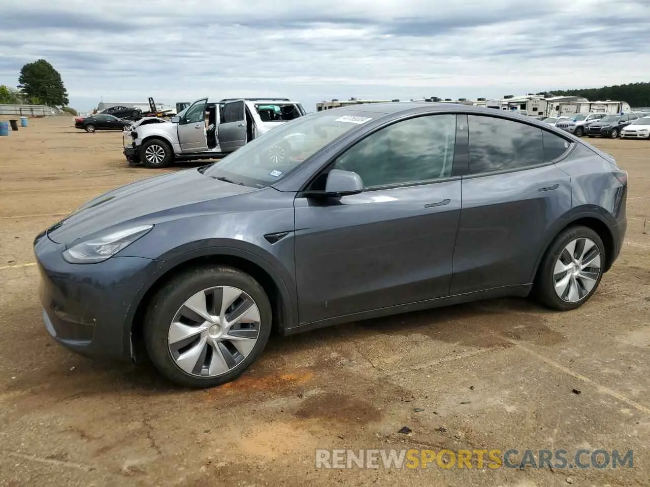 1 Фотография поврежденного автомобиля 7SAYGDEE0NA005718 TESLA MODEL Y 2022