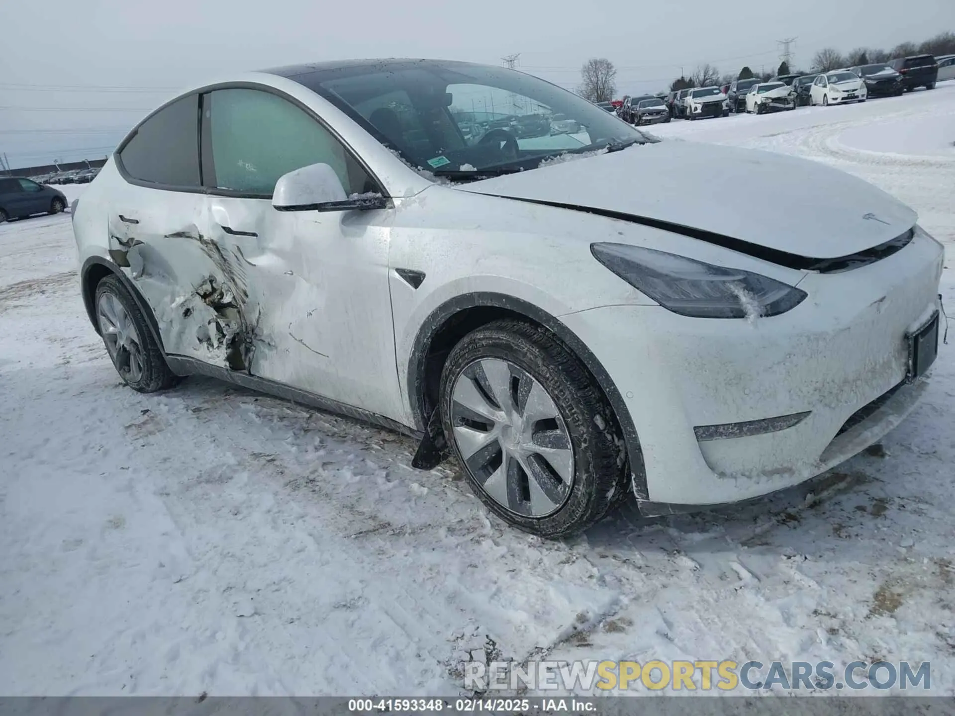 1 Фотография поврежденного автомобиля 7SAYGDEE0NA012006 TESLA MODEL Y 2022