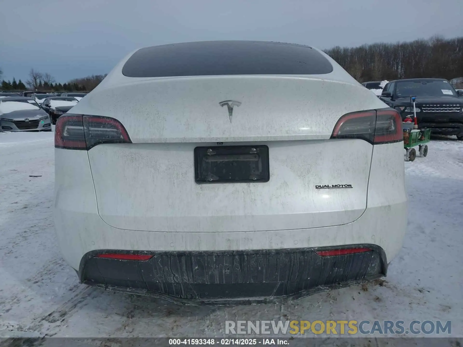 16 Фотография поврежденного автомобиля 7SAYGDEE0NA012006 TESLA MODEL Y 2022