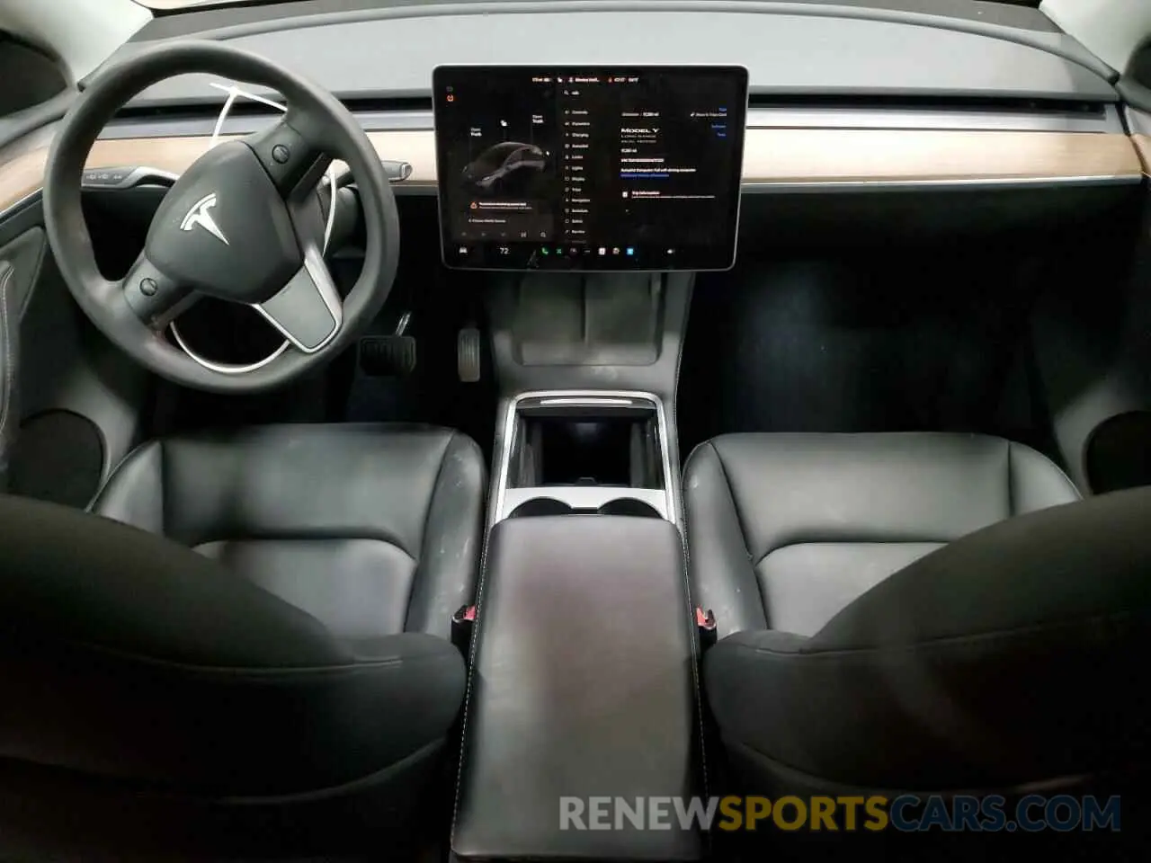 8 Photograph of a damaged car 7SAYGDEE0NA017223 TESLA MODEL Y 2022