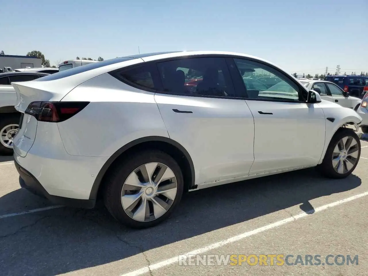 3 Photograph of a damaged car 7SAYGDEE0NA020896 TESLA MODEL Y 2022