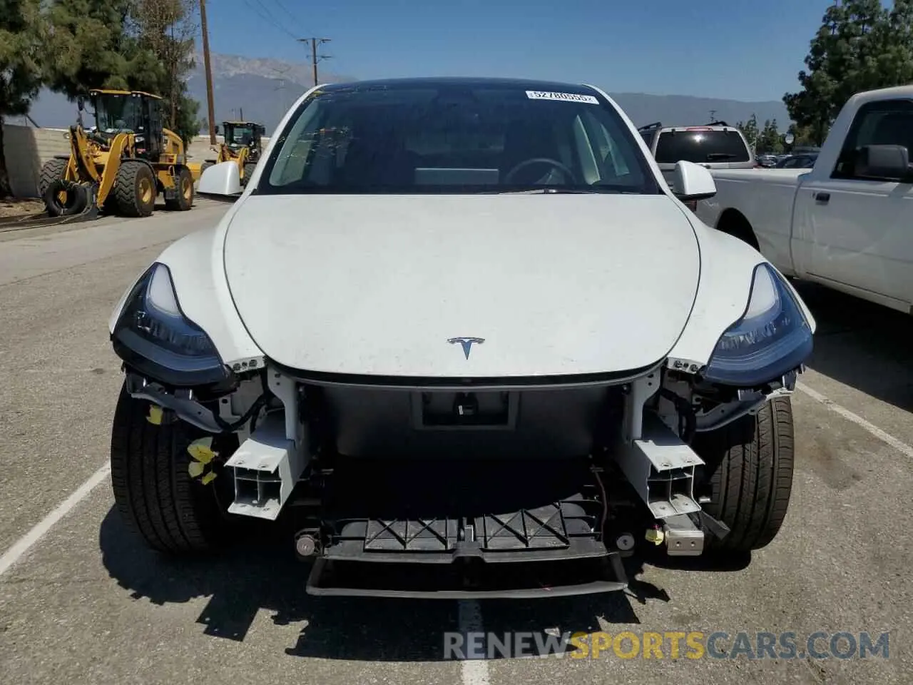 5 Photograph of a damaged car 7SAYGDEE0NA020896 TESLA MODEL Y 2022
