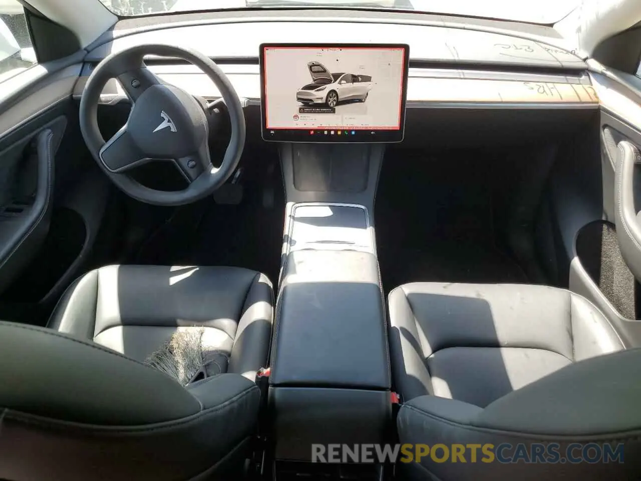 8 Photograph of a damaged car 7SAYGDEE0NA020896 TESLA MODEL Y 2022