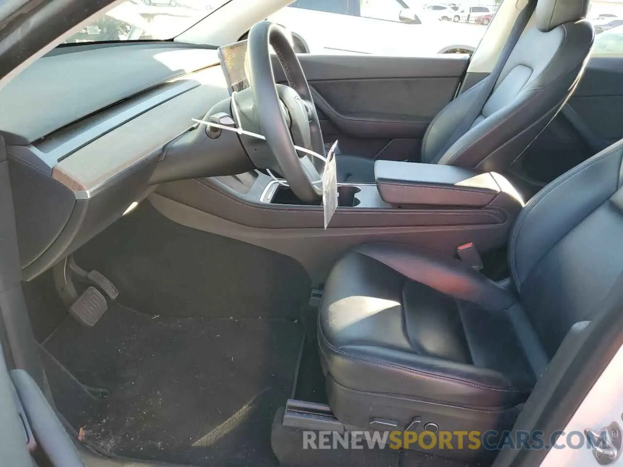 7 Photograph of a damaged car 7SAYGDEE0NF360312 TESLA MODEL Y 2022