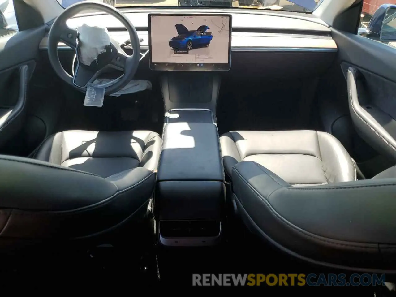 8 Фотография поврежденного автомобиля 7SAYGDEE0NF394105 TESLA MODEL Y 2022
