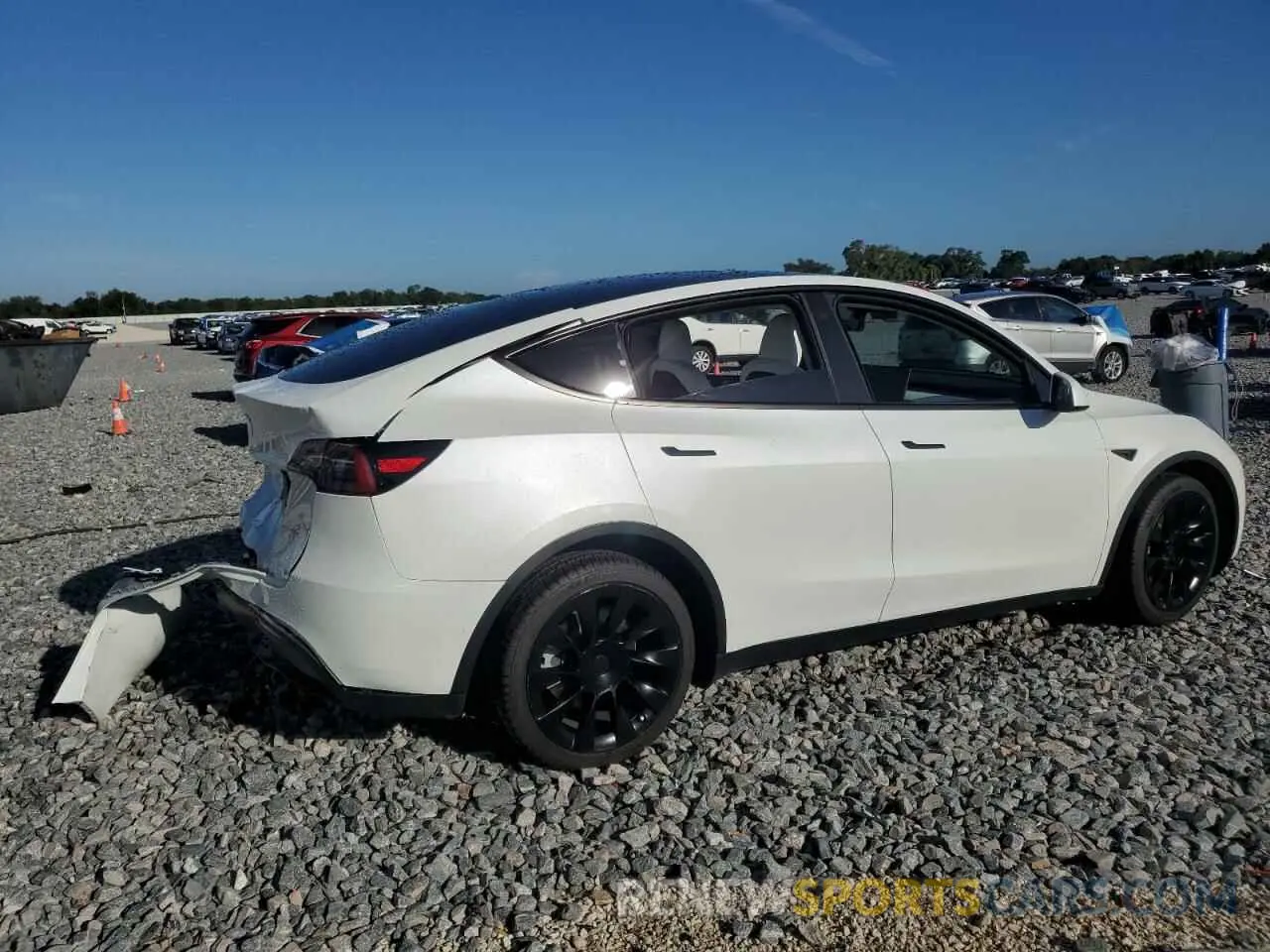 3 Фотография поврежденного автомобиля 7SAYGDEE0NF419214 TESLA MODEL Y 2022