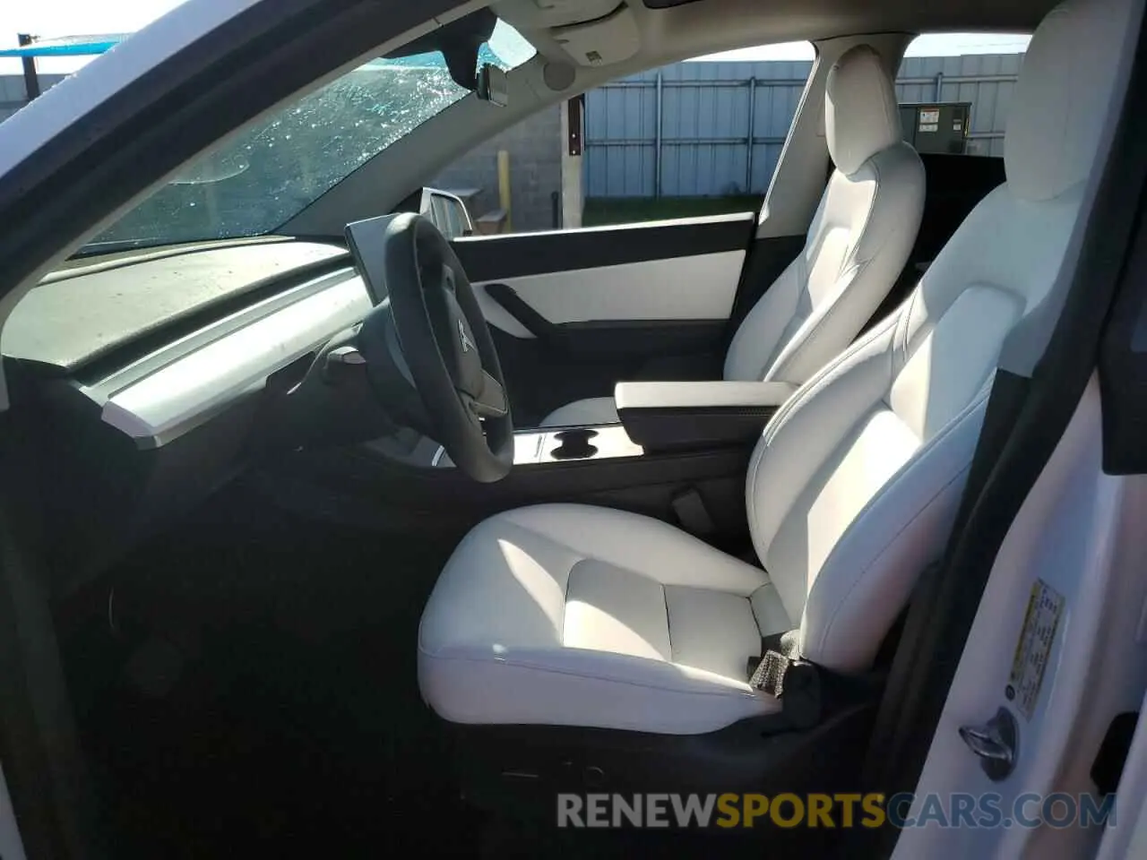 7 Фотография поврежденного автомобиля 7SAYGDEE0NF419214 TESLA MODEL Y 2022