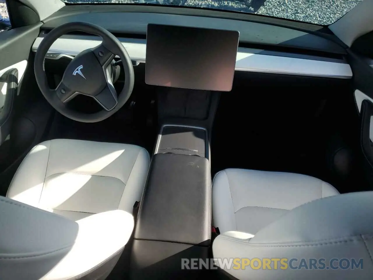 8 Фотография поврежденного автомобиля 7SAYGDEE0NF419214 TESLA MODEL Y 2022
