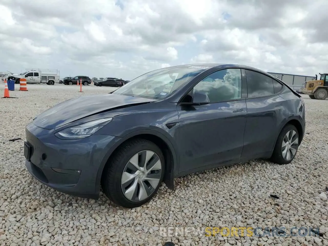1 Фотография поврежденного автомобиля 7SAYGDEE0NF428446 TESLA MODEL Y 2022
