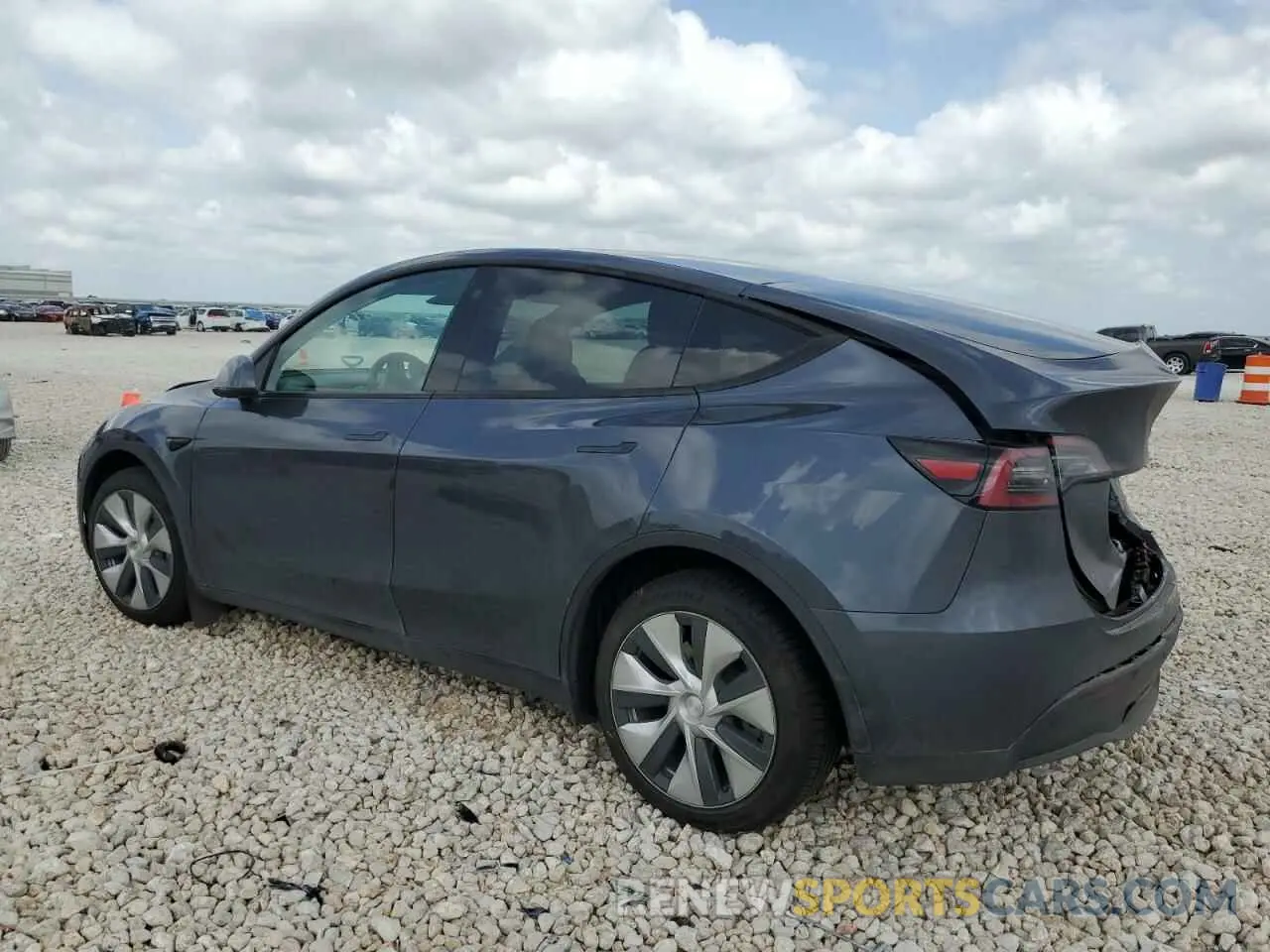 2 Фотография поврежденного автомобиля 7SAYGDEE0NF428446 TESLA MODEL Y 2022