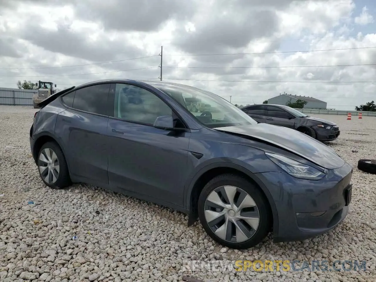 4 Фотография поврежденного автомобиля 7SAYGDEE0NF428446 TESLA MODEL Y 2022