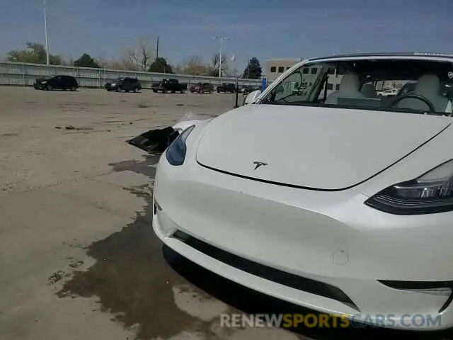 15 Photograph of a damaged car 7SAYGDEE0NF436885 TESLA MODEL Y 2022