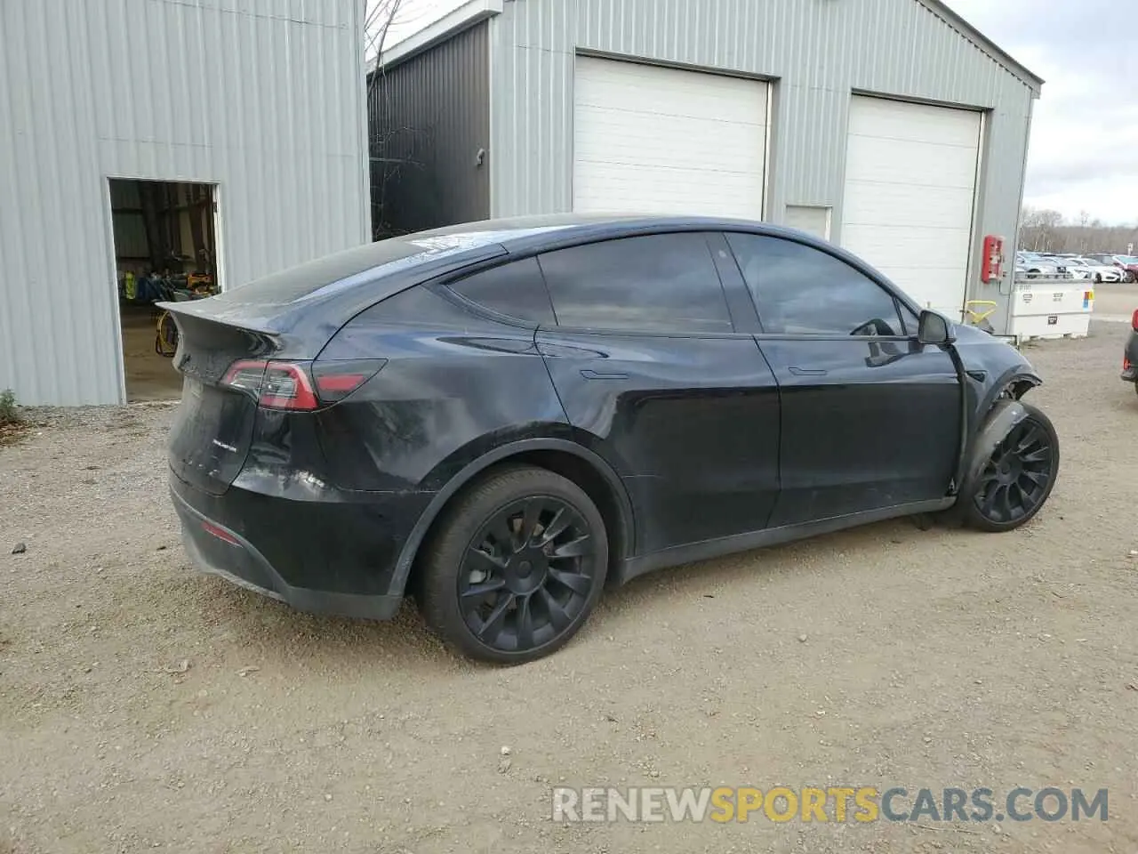 3 Photograph of a damaged car 7SAYGDEE0NF534959 TESLA MODEL Y 2022